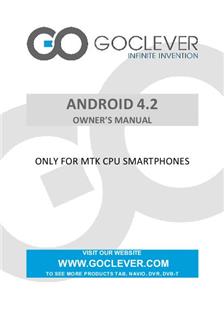 Goclever Insignia 5x manual. Smartphone Instructions.